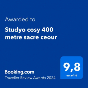 Studyo cosy 400 metre sacre ceour